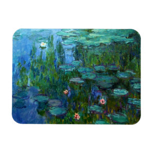 Imán de los lirios de agua de Monet Nympheas