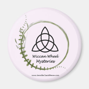 Imán de los misterios de la rueda de Wiccan