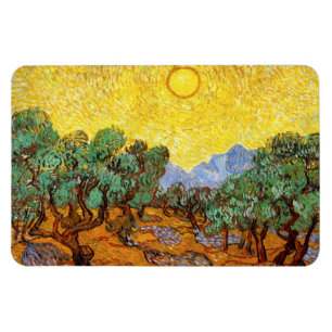 Imán de los olivos de Van Gogh