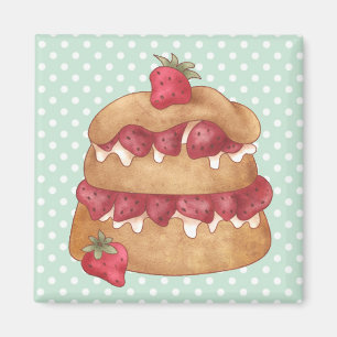 Imán de los pasteles de las tortas de las