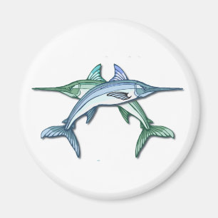 Imán de los peces espadas