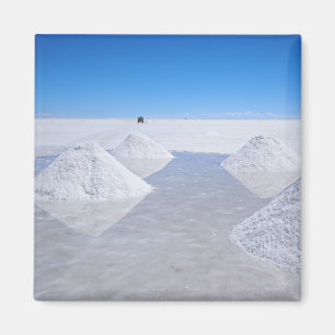 Imán de los planos de la sal de Salar de Uyuni