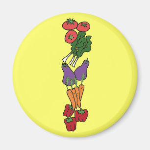 Imán de los Veggies