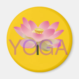 imán de loto de yoga