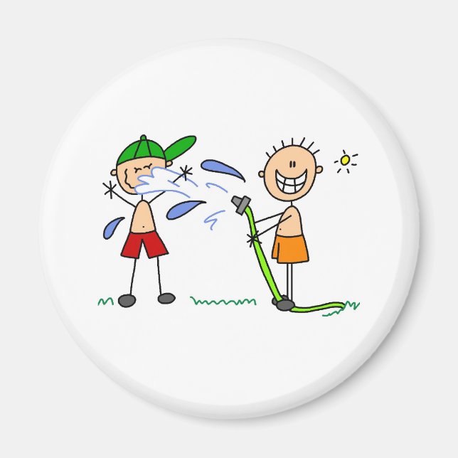 imán de lucha de la manguera de verano (Frente)