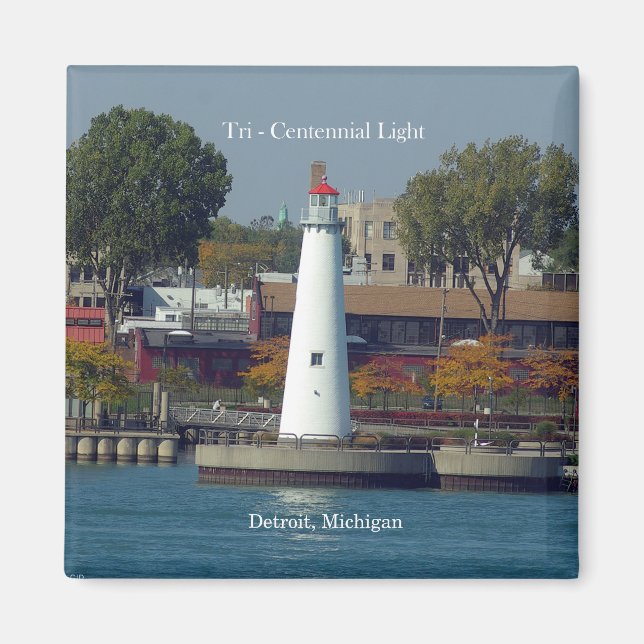 imán de luz Tri Centennial (Frente)