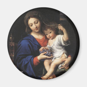 Imán de Madonna y del niño