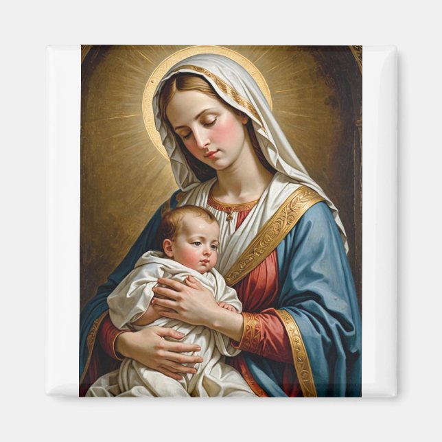 Imán de madre e hijo (Frente)