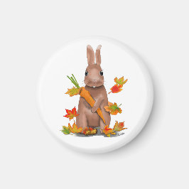 Imán DE Magnet Hase im Herbst
