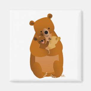 Imán de mamá Bear