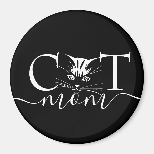 Imán de mamá gata (Frente)