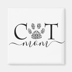 Imán de mamá gata