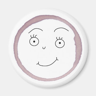 Imán de mancha de anillo de vino