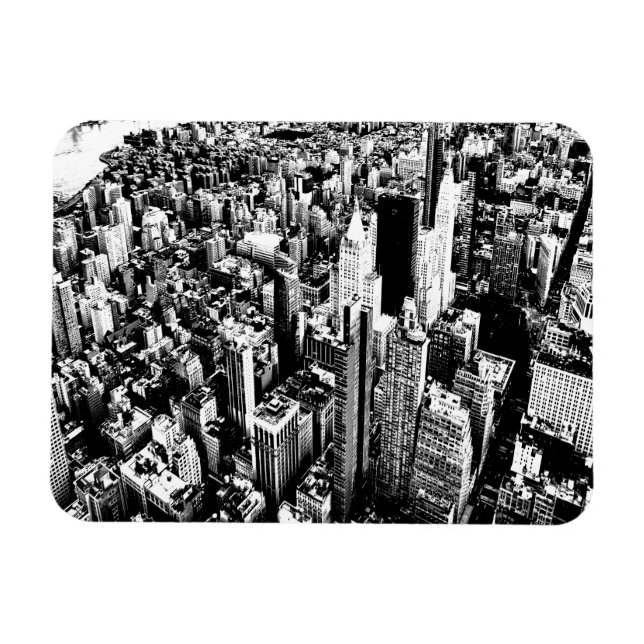 Imán De Manhattan al cielo (Horizontal)