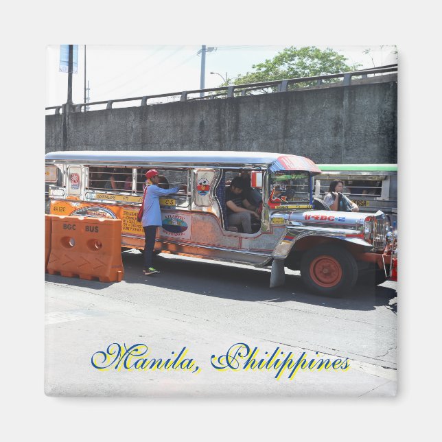 imán de Manila, Filipinas (Frente)
