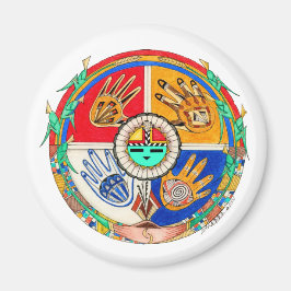 Imán De Manos De Tiempo