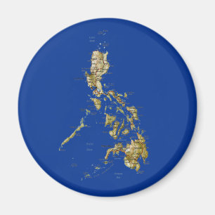 Imán de Mapa de Filipinas