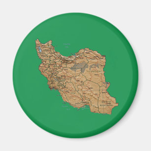 Imán de Mapa de Irán