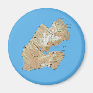 Imán de Mapa de Yibuti