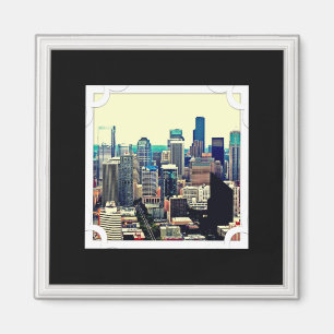 Imán de marco fotográfico de personalizable