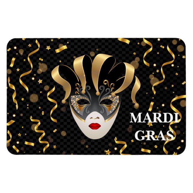 Imán de Mardi Gras (Horizontal)