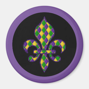 Imán de Mardi Gras