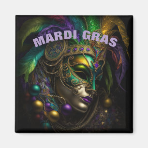 Imán de Mardi Gras