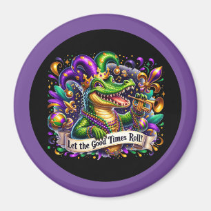 Imán de Mardi Gras