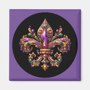 Imán de Mardi Gras