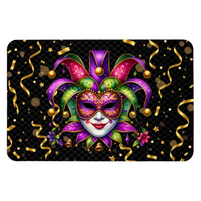 Imán de Mardi Gras (Horizontal)