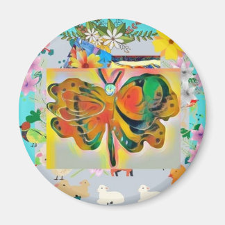imán de mariposa