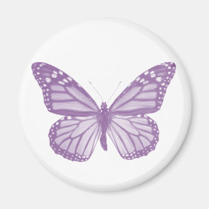 Imán de mariposa violeta
