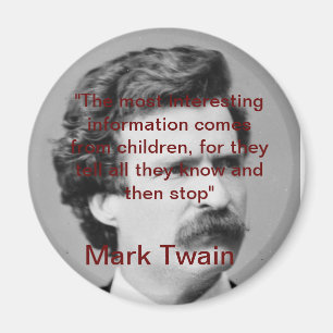 Imán de Mark Twain