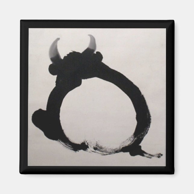 imán de meditación zen (Frente)