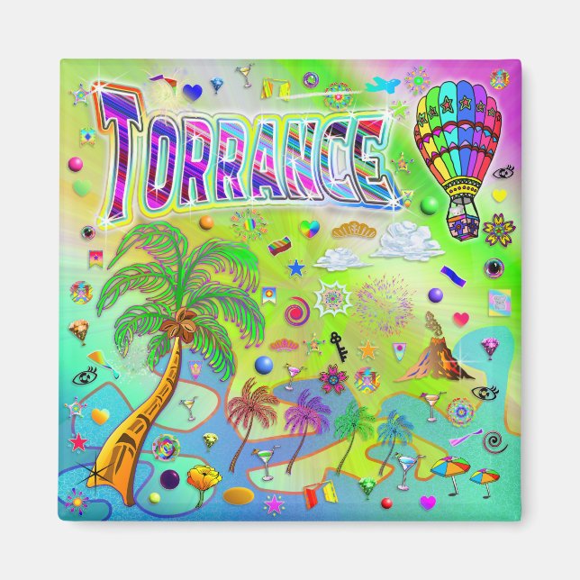 Imán de melodía atemporal de Torrance (Frente)