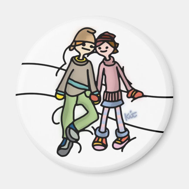 imán de memoria. (Frente)