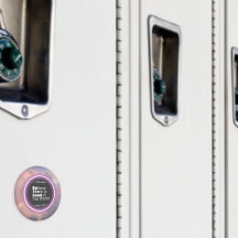 Imán de mensajes de anillo de luz de nube rosa