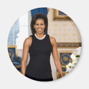 Imán de Michelle Obama