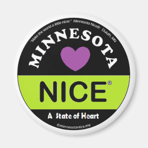 Imán de Minnesota Nice®