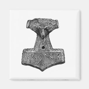 Imán de "Mjolnir"