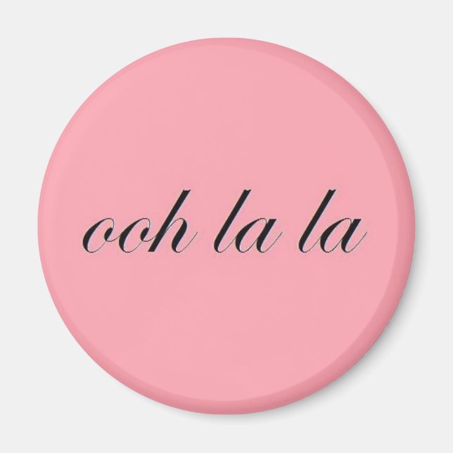 Imán de Moda francés (Frente)