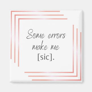 Imán de moda para tu amante del idioma favorito