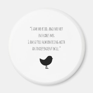 Imán de motivación de Jane Eyre