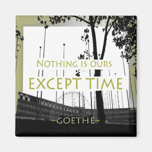 Imán de motivación de las citas de Goethe