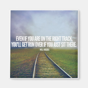 Imán de motivación y inspirador de la cita