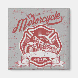 Imán de motocicleta de época
