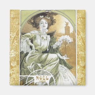 Imán de Mucha:  Alfonso Mucha - arte Nouveau