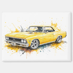 Imán de Muscle Car Americano