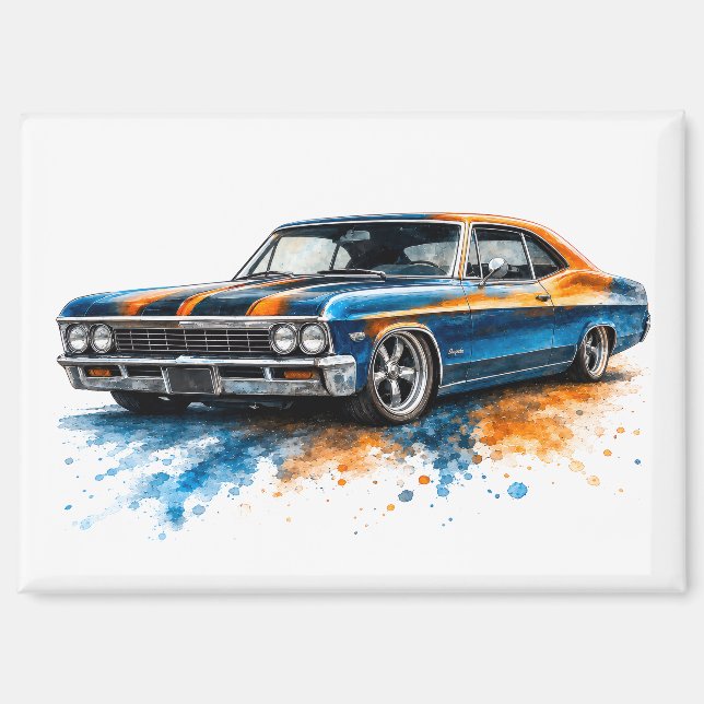 Imán de Muscle Car Americano (Anverso)