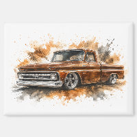 Imán de Muscle Car Americano